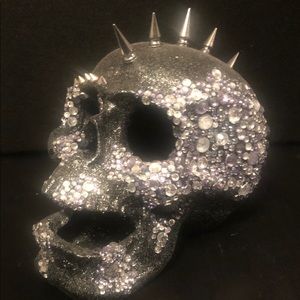 Custom Made Embellished Skull